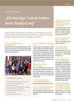 Presse "Training aktuell" Sep. 2017 cover